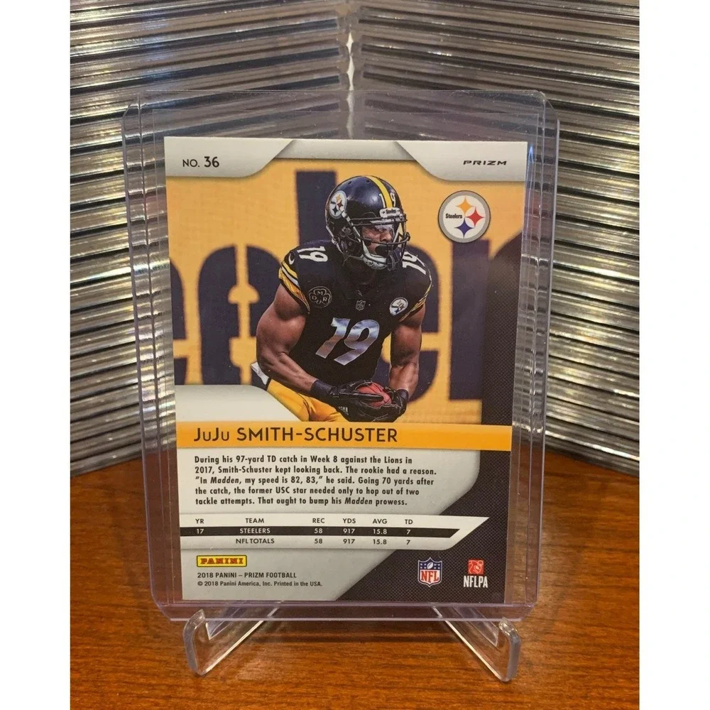 JuJu Smith-Schuster Green Prizm
